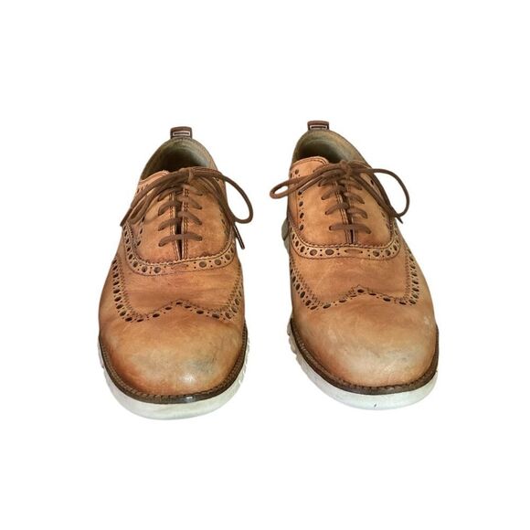Cole Haan Shoes Men’s Size 8.5 Wingtip Oxford - Picture 4 of 13